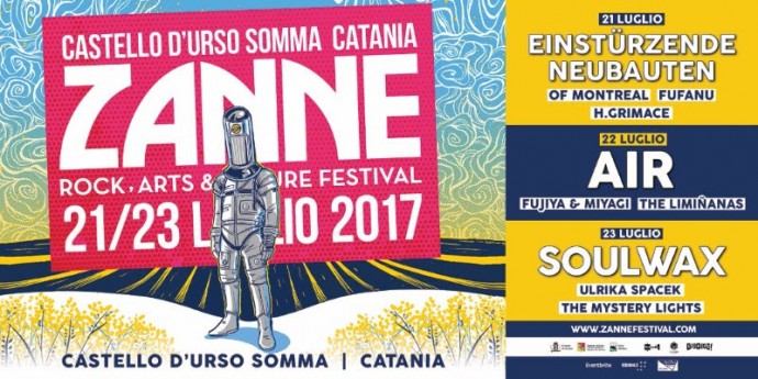 Zanne: al via il festival catanese con AIR, Einsturzende Neubauten, Soulwax e molti altri artisti internazionali
